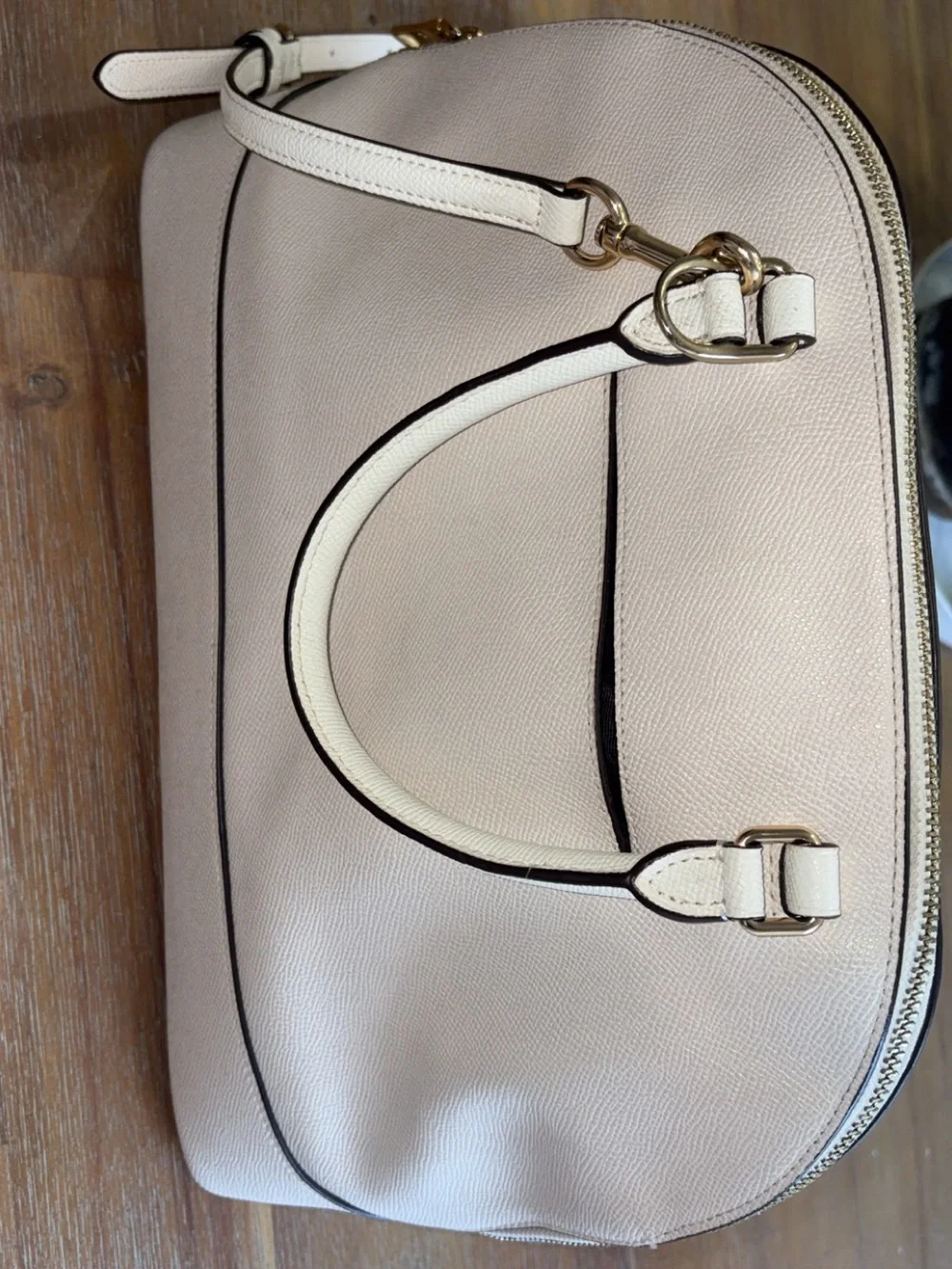 Coach Sierra Satchel with crossgrain leather and polished gold-tone hardware - Picture 4 of 9